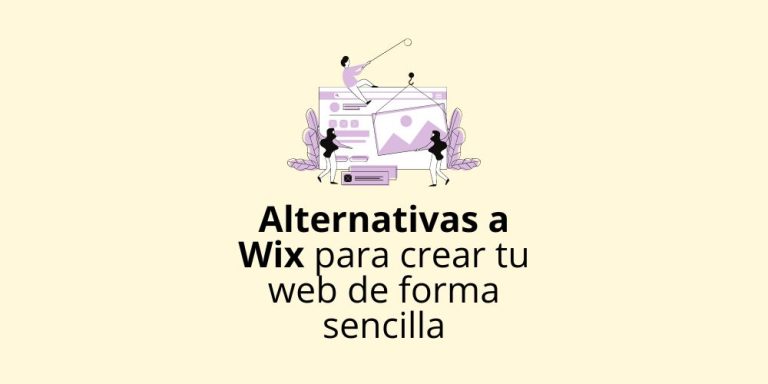 alternativas a wix para diseñar tu web