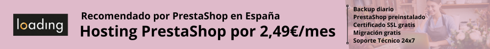 Oferta Contratar Hosting PrestaShop