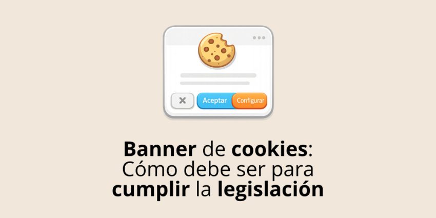 Banner cookies legal en España