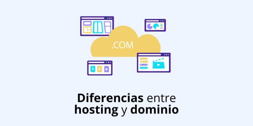 Diferencias entre hosting y dominio