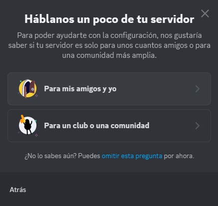 Discord, servidor público o privado
