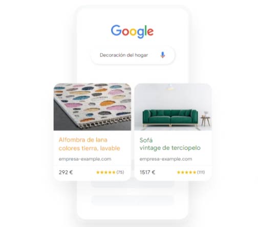 Muestra de Google Ads