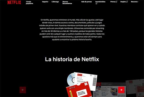 Netflix historia 