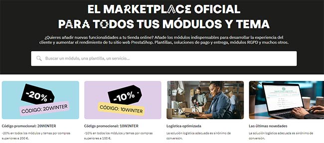 Tienda de Addons de PrestaShop