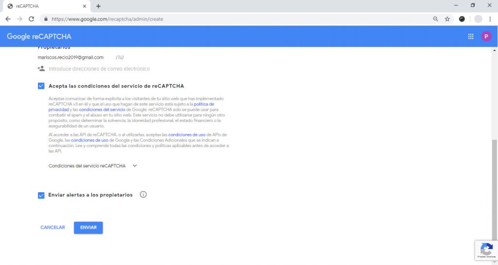 Instalando Google reCaptcha en nuestro WordPress