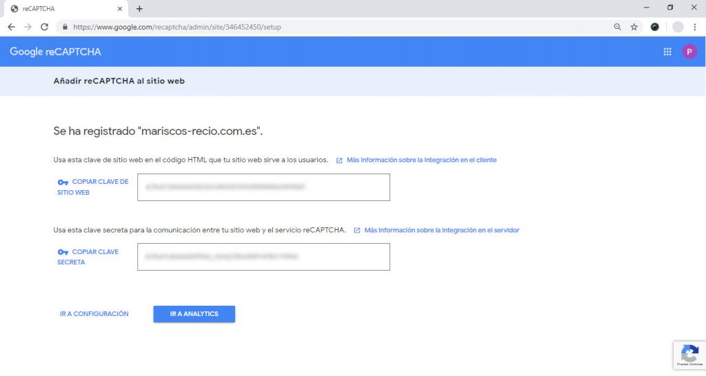 Instalando Google reCaptcha en nuestro WordPress