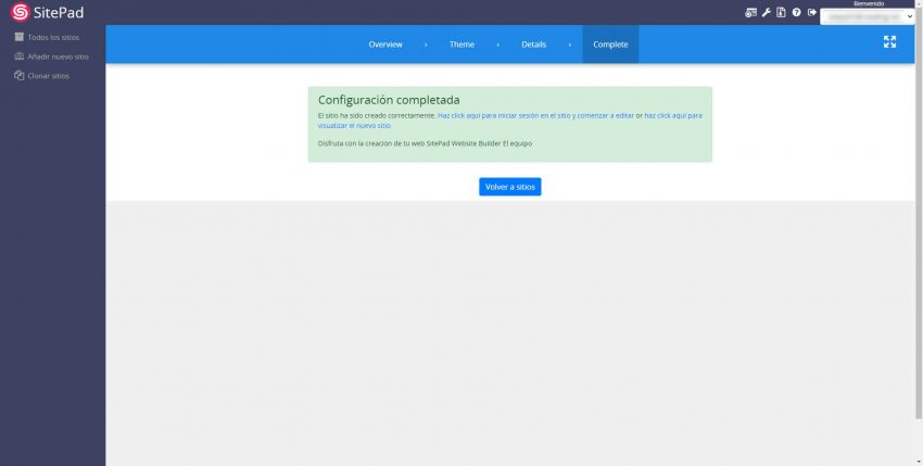 Cómo crear una página web gratis con SitePad | El blog de Loading